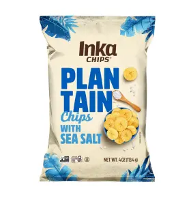 INKA01-ROASTEDPLANTAINS INKA CROPS Sea Salt Plantains Bags