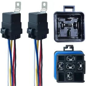 5PIN-12VWFRELAY40A2P IRHAPSODY Pack Waterproof Spdt Relay Amp