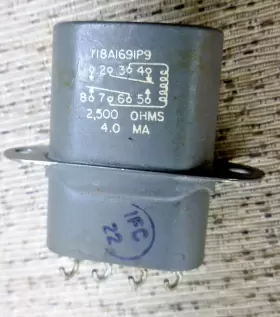 118A1691P9 IRON FIREMAN RELAY Hermetically Aircraft