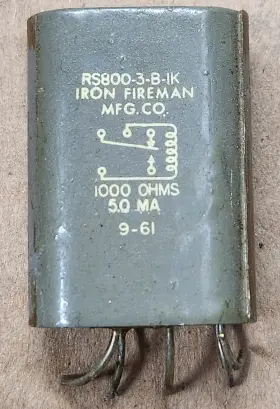 R400-1-AU-8K IRON FIREMAN RELAY General Relays
