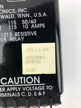 1213-1-A-B0P1 ISSC Kanson Resistive Sensitive Relay #2