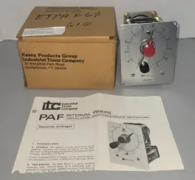 PAF-6S ITC Timer Second Interval Delay