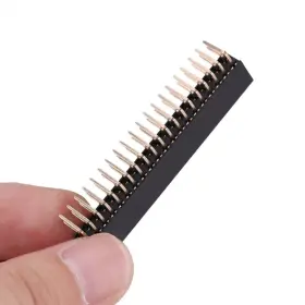 588129596457 JEANOKO Female Pin Headers Pitch Row Right Angle