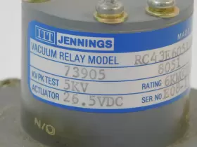 RC43 JENNINGS Vacuum Relay Coax Switch Lc Hardline Connector #3