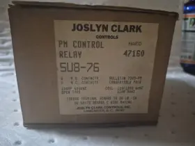 5U8-76 JOSLYN CLARK Pm Control Relay Contacts Coil
