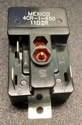 4CR-1-650 KLIXON Relay Starter Motor Protector Spst