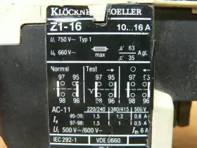 Z1-16 KLOCKNER-MOELLER Thermal Overload Relay #3