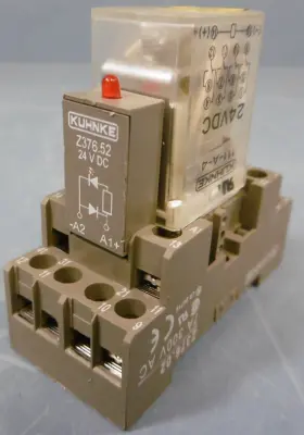 111-A-4 KUHNKE Relay Base Ac