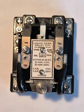 6014-75A LEACH Relay Nsn Nos