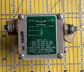 9205-58Q LEACH Aircraft Relay Amp Coil