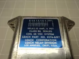 9274-6197 LEACH CORPORATION Relay #2