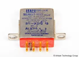 J-D4A-017 LEACH Nonlatch Pdt Relay