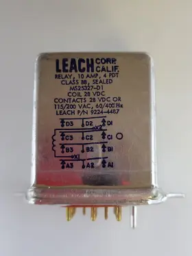 MS25327-D1 LEACH Relay Coil #2