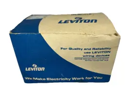 81000-3W LEVITON Slide Dimmer Wattage Single Pole Ac