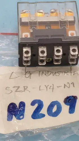 SZR-LY4-N1-DC24V LG INDUSTRIES Zr Power Relay Socket #3