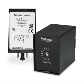 LLC4 LITTELFUSE Octal Plug Level Control Relay Spdt