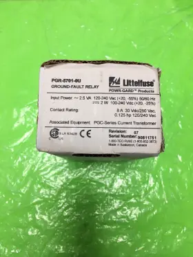 PGR-5701-0U LITTELFUSE Fault Relay