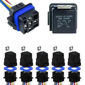 753803185121 LIUBAIWUQUSTARS Waterproof Relay Spdt Wire Kit