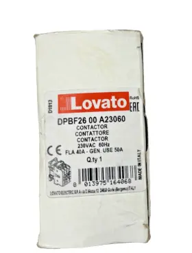 DPBF2600A23060 LOVATO Box Contactor