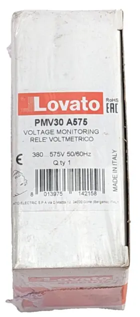 PMV30-A575 LOVATO Voltage Monitoring Relay