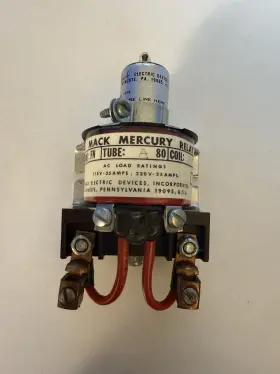 A80C MACK ELECTRIC DEVICES Frame Coil Tube Mercury Relay
