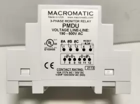 801262035010 MACROMATIC Pmdu Phase Monitor Relay Ac Pin