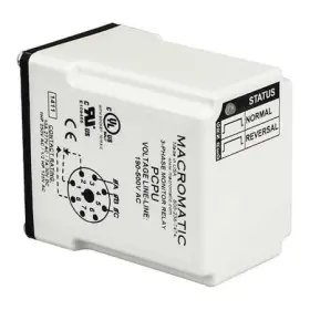 Pcpu MACROMATIC Phase Monitor Relay Spdt Pin