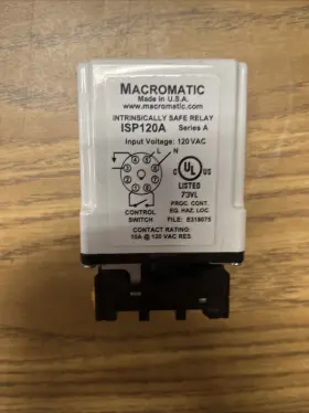 ISP120A MACROMATIC Intrinsically Safe Relay