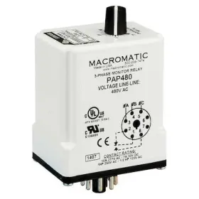 PAP208 MACROMATIC Phase Monitor Relay Spdt Pin