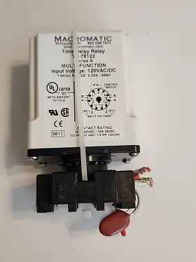 TD-78122 MACROMATIC Delay Relay Base Ac