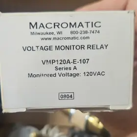 VMP120A-E-107 MACROMATIC Voltage Monitor Relay Control Panel