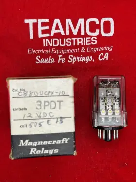 C8800CPX-10 MAGNECRAFT Controlux Octal Relay