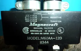 M60AA-12D MAGNECRAFT Relay