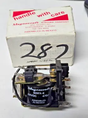 W88AX MAGNECRAFT Relay Spdt Coil Contacts