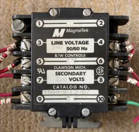 1500-D-L2-S7 MAGNETEK B/W CONTROLS Level Relay Catalog