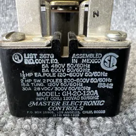GH-2C-120A MASTER ELECTRONIC CONTROLS Relay #2