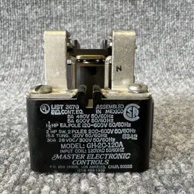 GH-2C-120A MASTER ELECTRONIC CONTROLS Relay #3