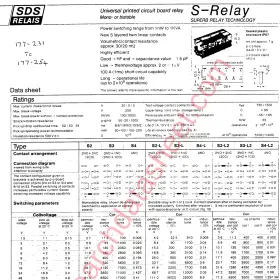 S2-L-24V MATSUSHITA Sds Bistable Relay Latching #2
