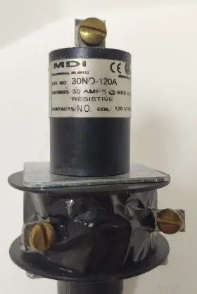 30NO-120A MDI General Mercury Relay #2