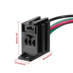 617662935160 METALLIXITY Interlocking Relay Socket Harness #2