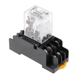 Metallixity 636939217211 Hh53p Dc 12v Coil 3p3t 11 Pins Electromagnetic Power Relay Led