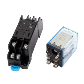 IEC255 METALLIXITY Ac Coil Voltage Pin Power Relay Socket #3