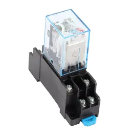 IEC255 METALLIXITY Ac Coil Voltage Pin Power Relay Socket