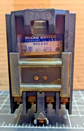 RYUA22 MICRO SWITCH Cont
