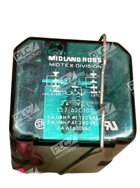 157-62C100 MIDLAND ROSS MIDTEX Relay