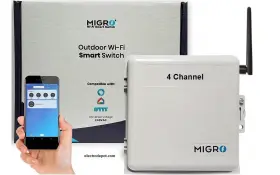 Wifi MIGRO Pool Control Pump Heater Lights Timer Smartphone