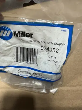 034952 MILLER ELECTRIC Rcpt Snap