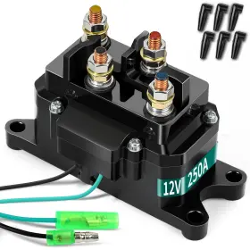 SOLENOID-250A MOVELAND Winch Relay Contactor Protecting Caps