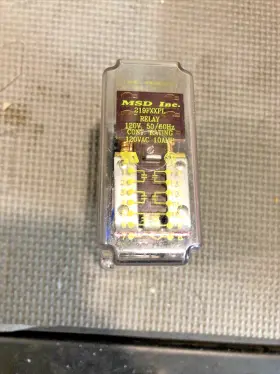 219FXXPL MSD Relay Contacts