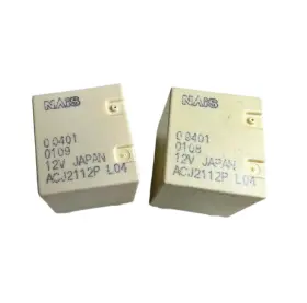 ACJ2112P NAIS Twin Mini Cube Relay Dual Vdc Spdt Contacts